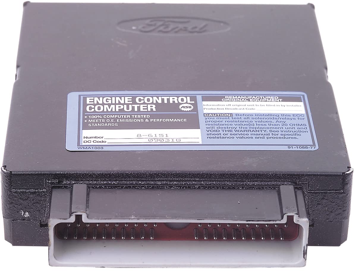 Cardone 78-6151 Remanufactured Engine Control Module (ECM) - Compatible with Select Vehicles - Perfect for Engine Performance & Diagnostics