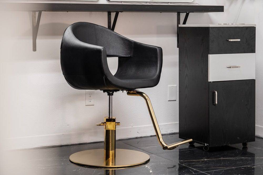 Bella Rolling Styling Station - Professional Mobile Hair Salon Cart with Wheels for Stylists & Barbers - Perfect for Salon, Home, and Travel Use