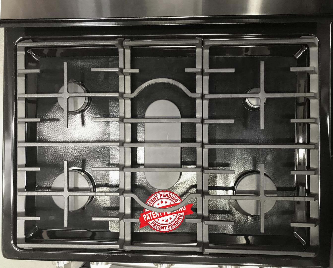 Premium Plus Stove Protectors for KitchenAid Gas Range Model KFDC506JSS | Custom Cut Heat Resistant Stove Liners | Easy to Clean & Durable | Made in USA | Perfect for Cooking, Baking & Protecting Countertops
