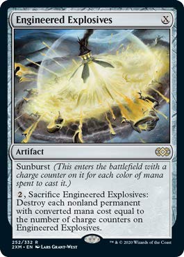 Magic: The Gathering - Engineered Explosives - Double Masters Edition | Premium MTG Card for Competitive Play & Deck Building | Perfect for Modern, Commander & Legacy Formats