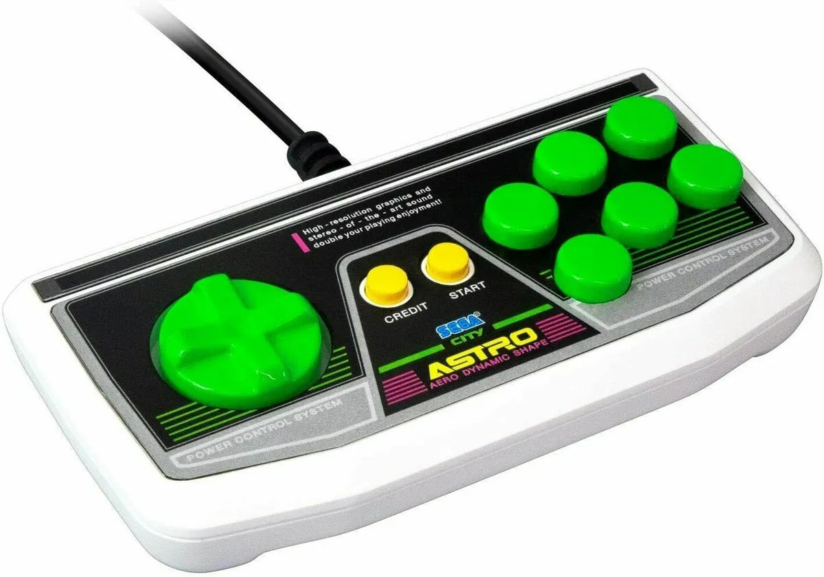Astro City Mini Control Pad - Classic Mini Arcade Game Controller for Sega Astro City - Perfect for Retro Gaming & Collectors (CIB)