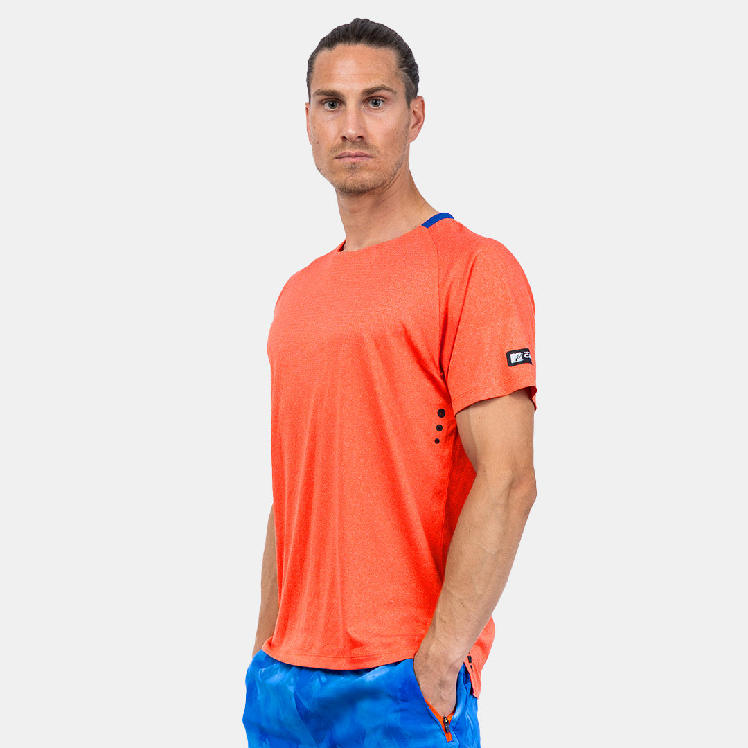 MTV Men's Tech Vent Tee - Lightweight & Breathable Performance T-Shirt for Running, Gym & Outdoor Activities