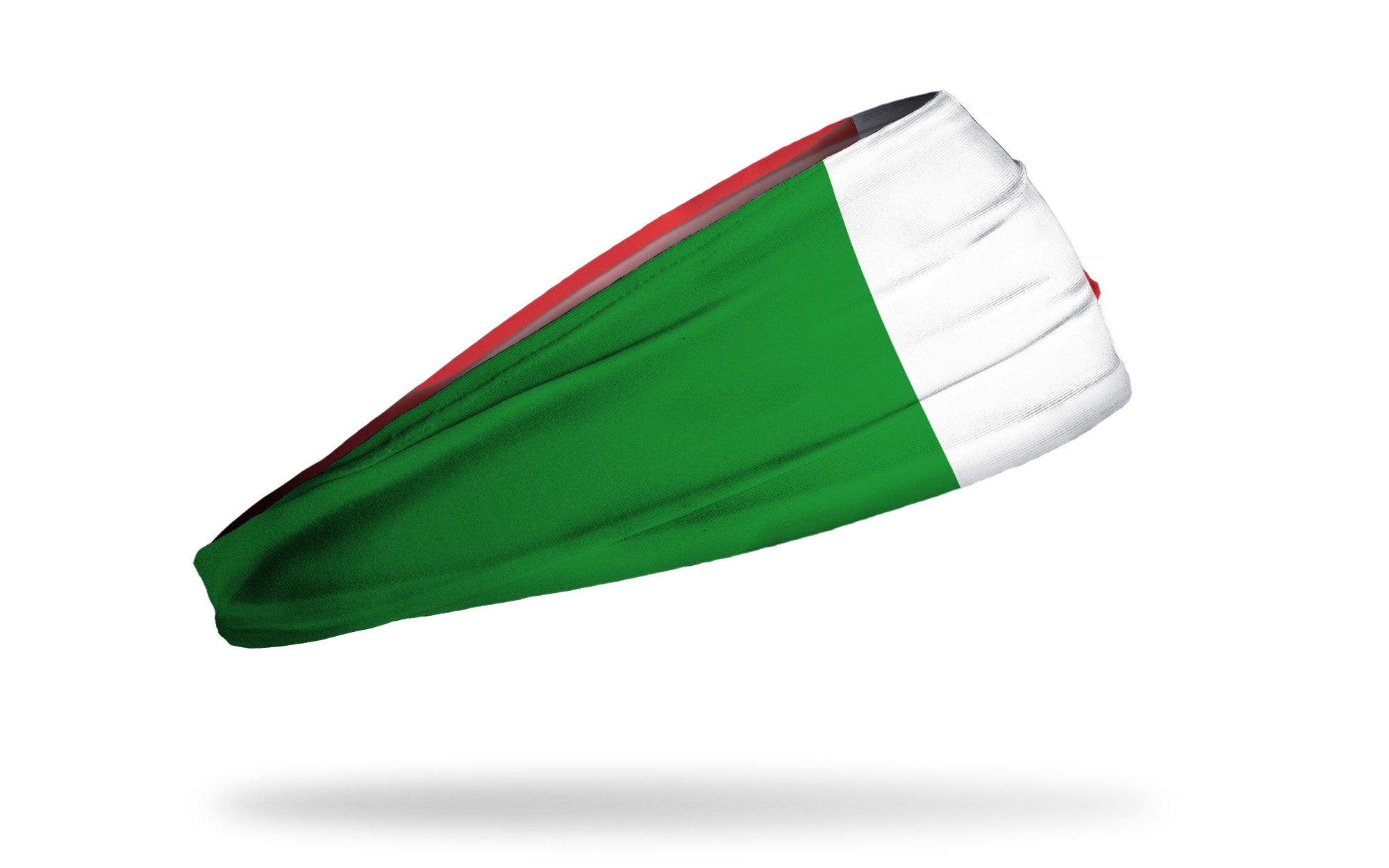Italy Flag Big Bang Lite Headband - Comfortable & Stylish Hair Accessory for Sports, Concerts, and Patriotic Events - Perfect for Fans, Runners, and Party Goers