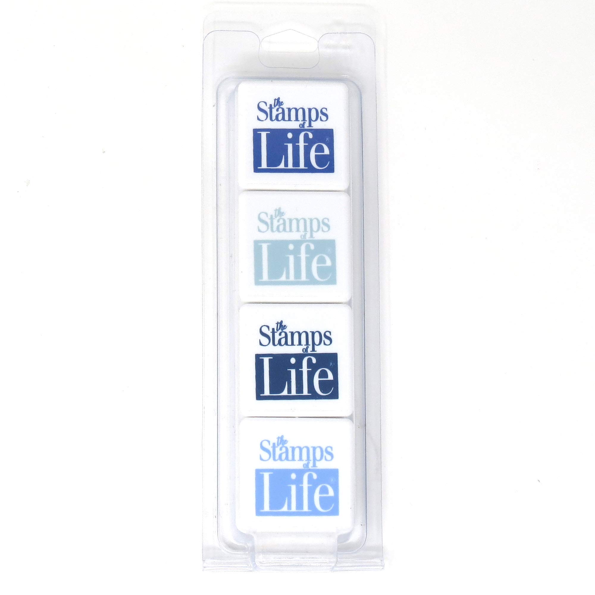 Premium Stamp Mini Ink Pad by The Stamps of Life - Vibrant Blue Ink for Card Making, Scrapbooking & DIY Crafts - Perfect for Handmade Greeting Cards, Journals and Small Stamping Projects