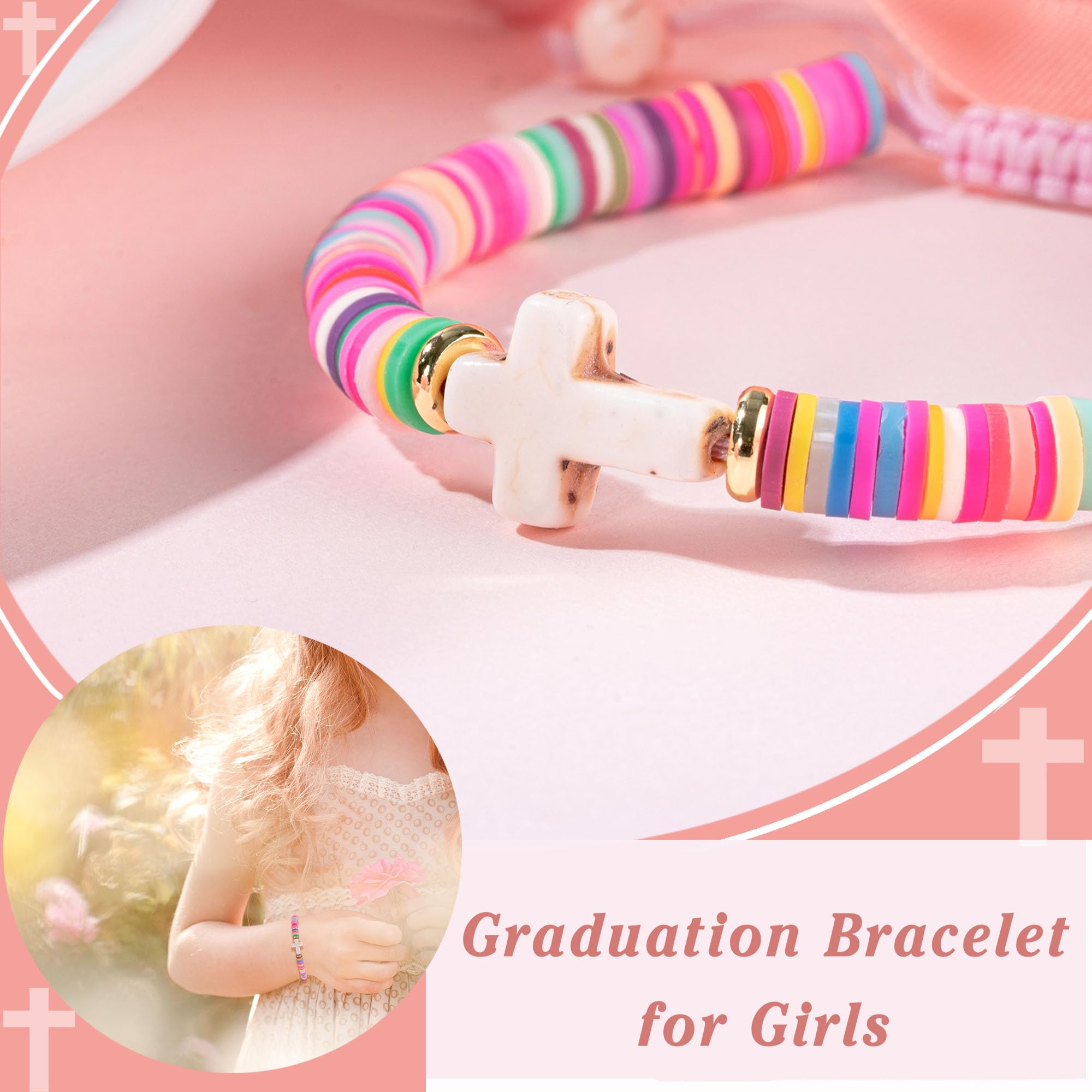 Shonyin 2025 Kindergarten & Preschool Graduation Bracelet - Cute Pre-K Gifts for Girls - Perfect for Graduation Ceremony, Party Favors & Keepsake Memories