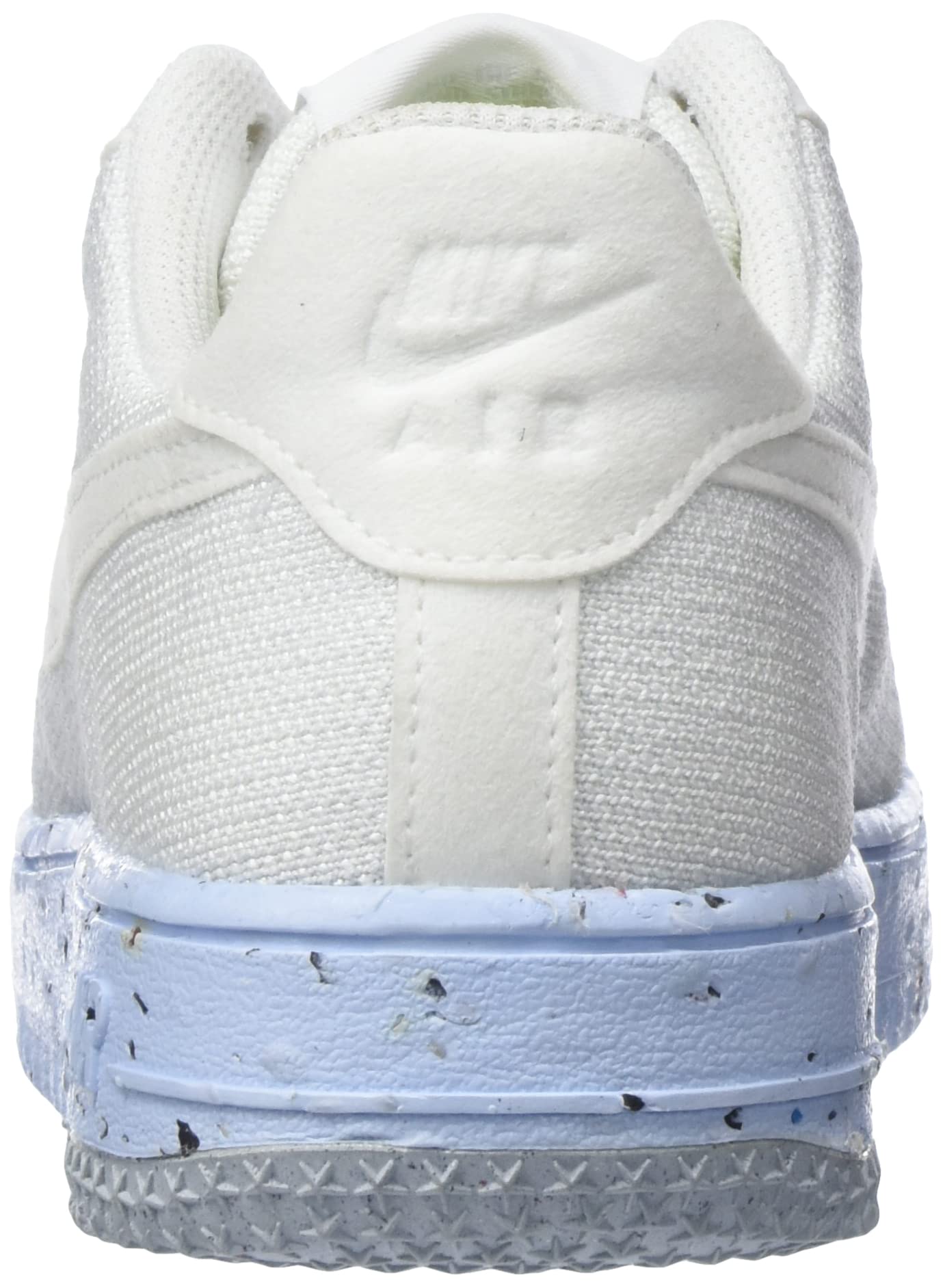 Nike Women's Air Force 1 Crater Flyknit Running Shoes - White Pure Platinum (Size 8) | Lightweight Comfort for Gym, Jogging & Casual Wear