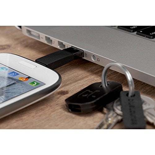 Bluelounge Kii Micro USB Cable - High-Speed Charging & Data Sync for Smartphones, Tablets & More | Durable & Tangle-Free Design | Perfect for Home, Office & Travel Use