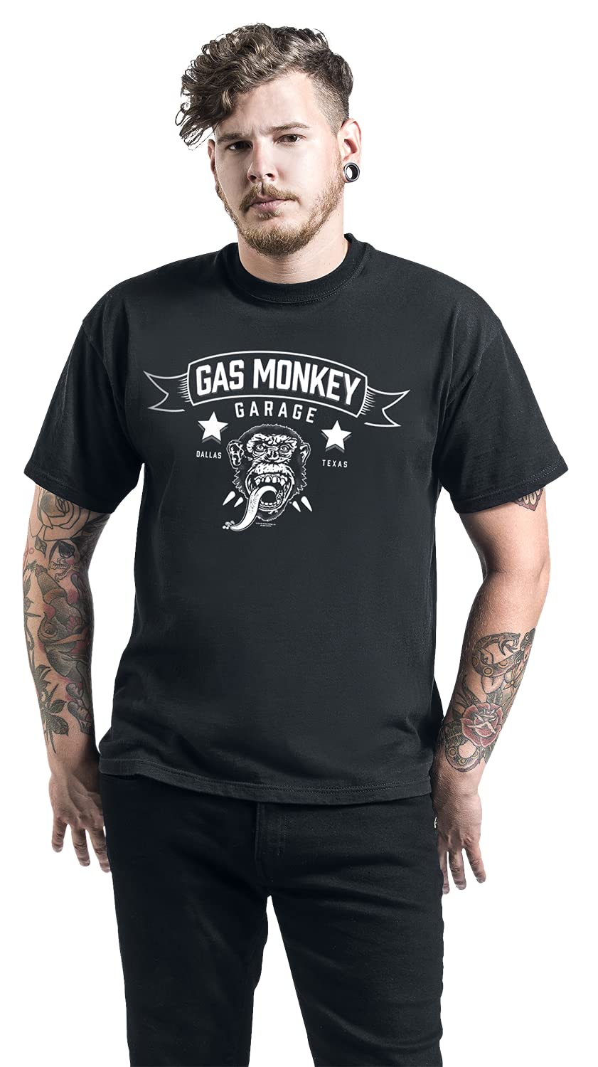 Gas Monkey Garage GMG Blood Sweat Beers T-Shirt for Men - Casual Wear