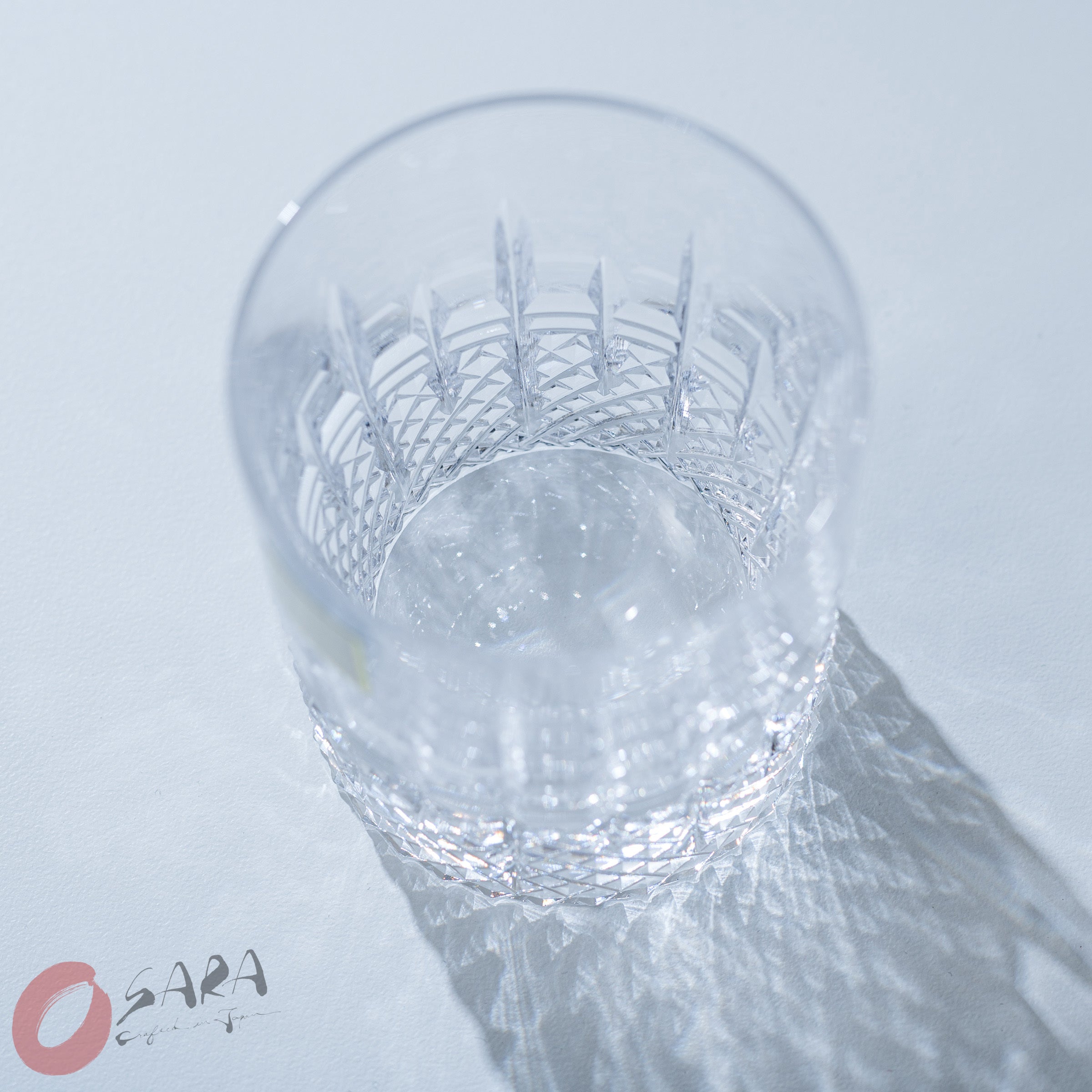 Premium KAGAMI Crystal Japanese Handmade Double Old Fashioned Whiskey Glasses Set - 100ml Capacity - Elegant Barware for Cocktails, Bourbon & Scotch - Perfect Gift for Whiskey Lovers & Home Entertaining