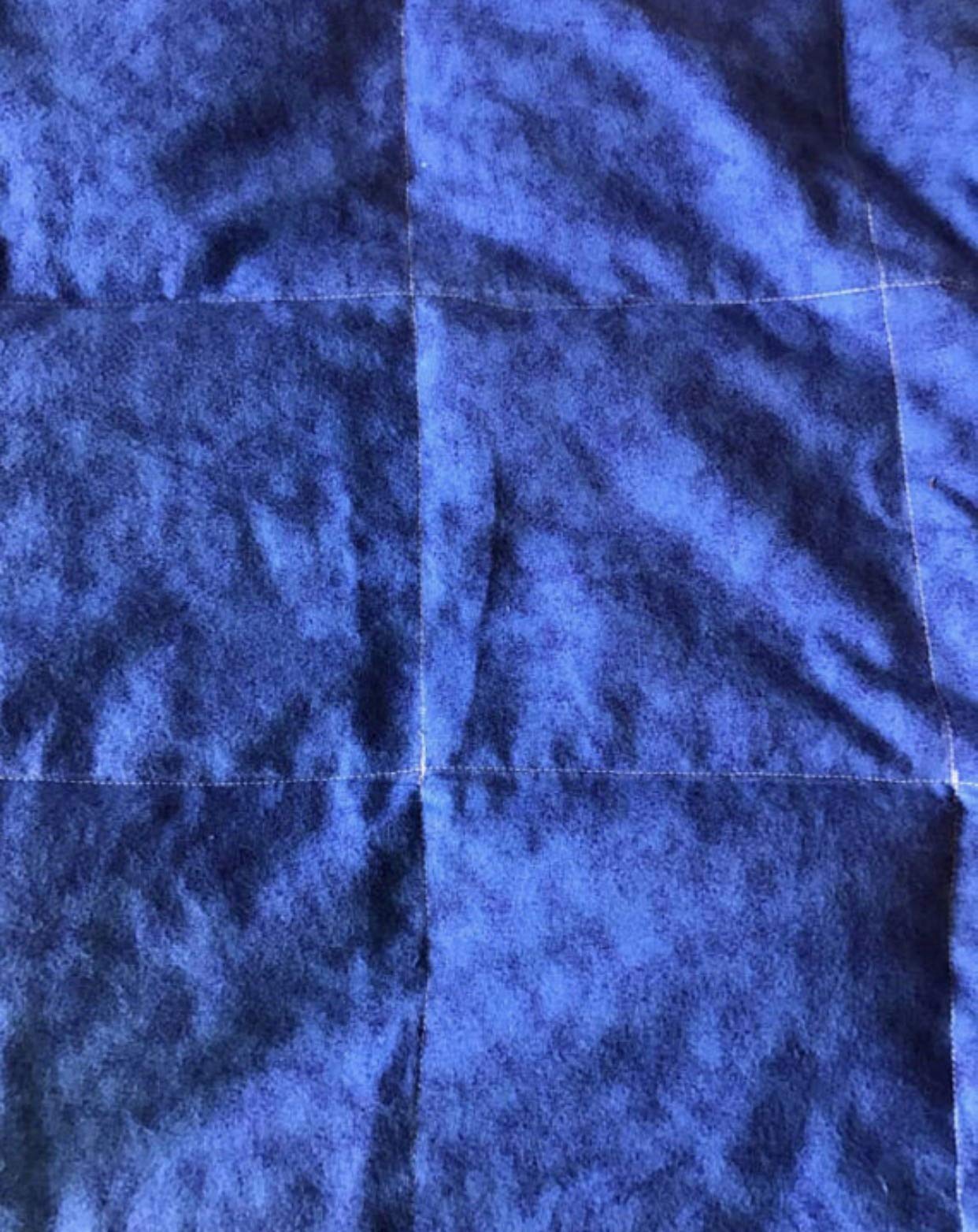 6 lbs Weighted Blanket with Planets Design for Lap - Soft Flannel & Machine Washable - Ready to Ship - Perfect for Stress Relief, Anxiety & Better Sleep