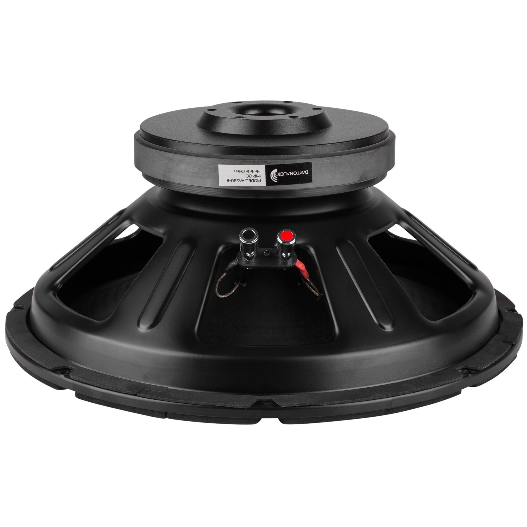Dayton Audio PA380-8 15 Inch Professional Woofer Speaker - High Power Bass for Home Theater, Live Music & DJ Performances