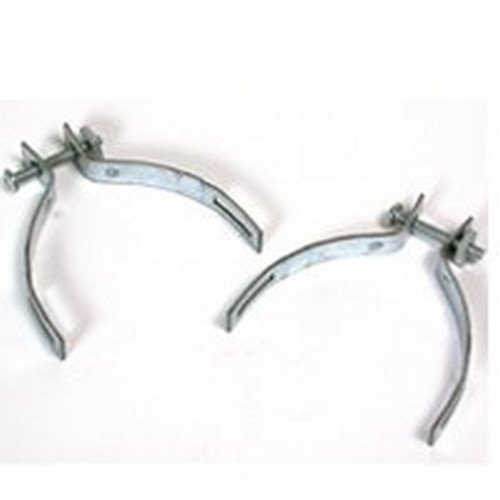 2-Pack 2-1/2 Inch Evaporative Cooler Motor Clamps - Heavy Duty HVAC Clamps for Swamp Cooler, Air Conditioner & Industrial Fan Maintenance