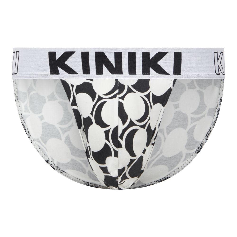Kiniki Men's Cotton Printed Tanga Underwear - Soft & Breathable Comfort for Everyday Wear, Gym & Travel