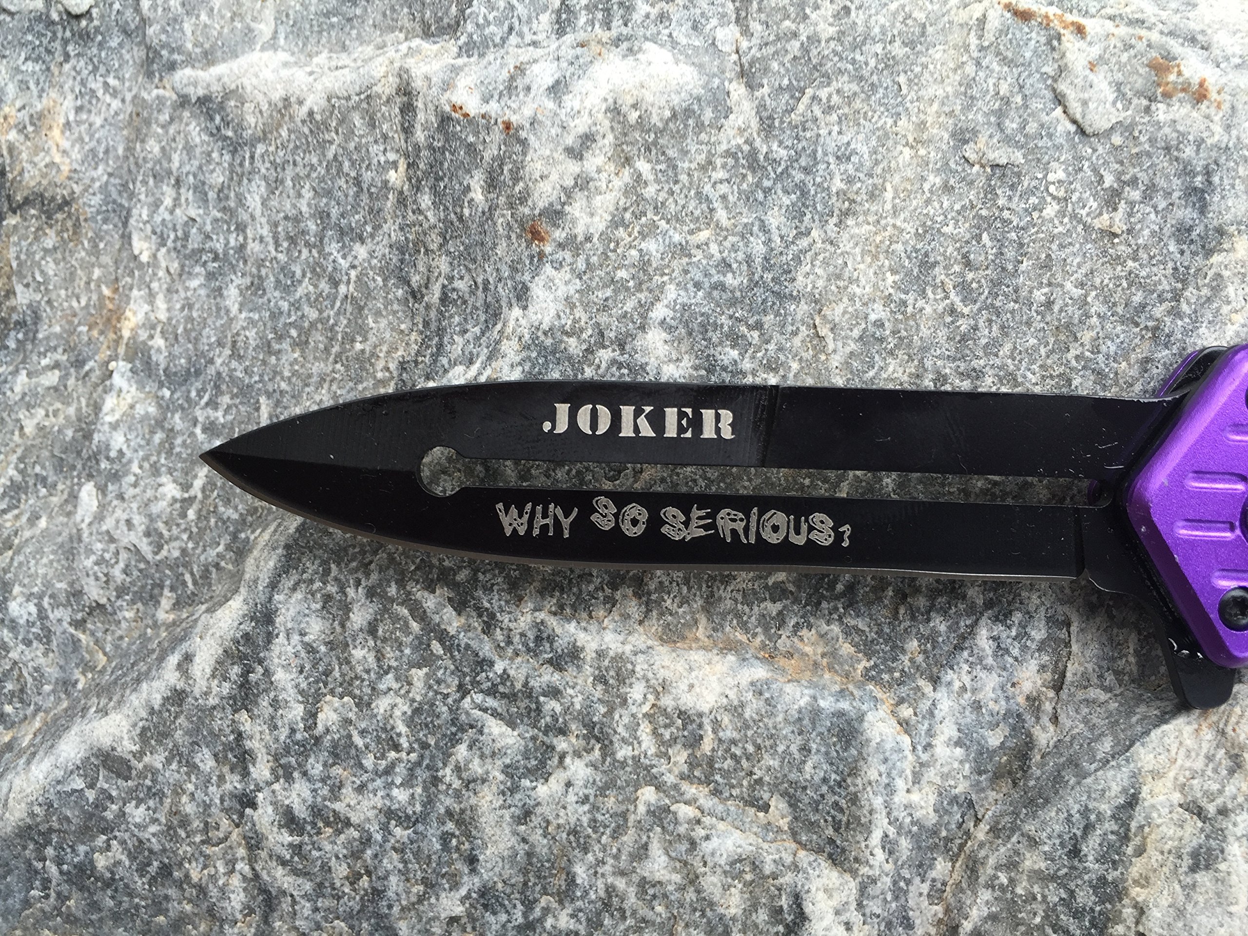 Tac-Force Speedster Folding Knife TF-457PU - Purple Joker 