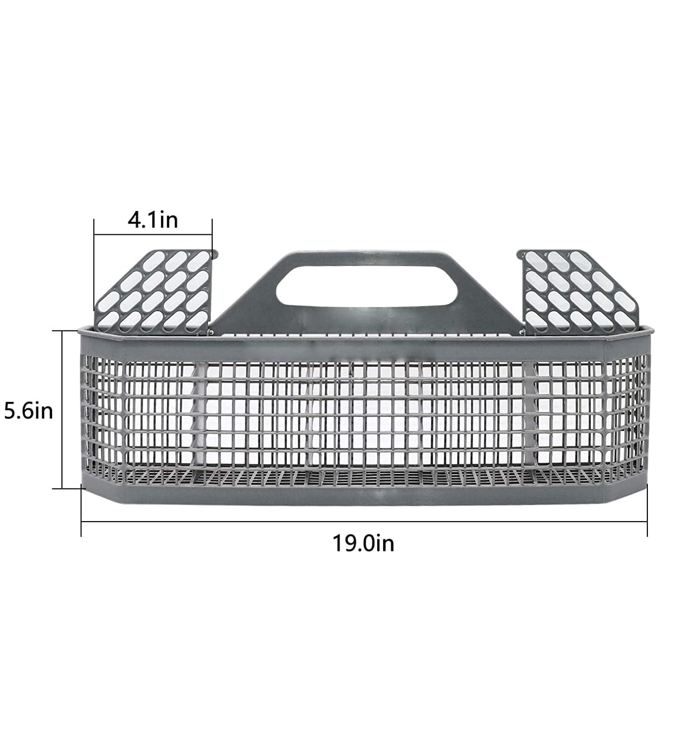 Universal Dishwasher Silverware Basket Replacement - Compatible with KitchenAid & Other Brands - Durable Cutlery Rack Organizer for Utensils & Small Items - Perfect for Kitchen, Restaurant & Home Dishwashing Needs