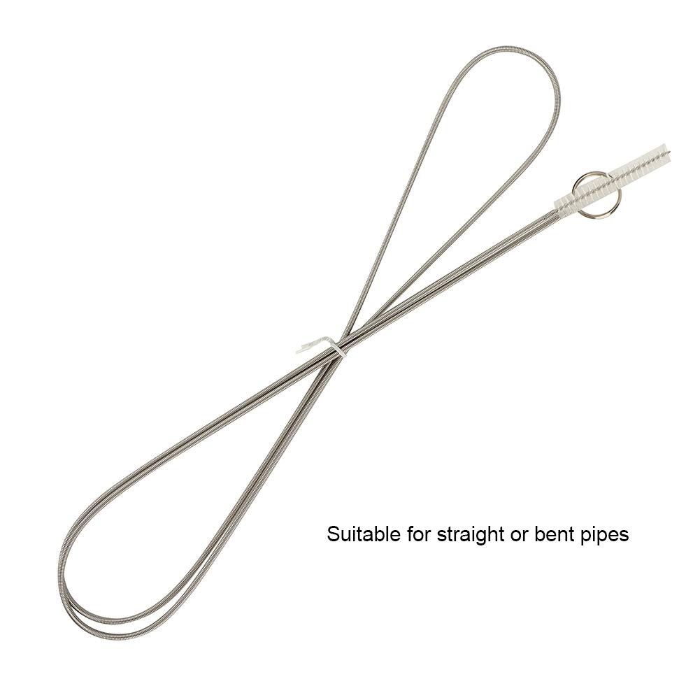 Premium Silicone Pipe Cleaner & Metal Tube Cleaning Brush - Heavy Duty Cleaning Tool for Plumbing, HVAC, and DIY Projects