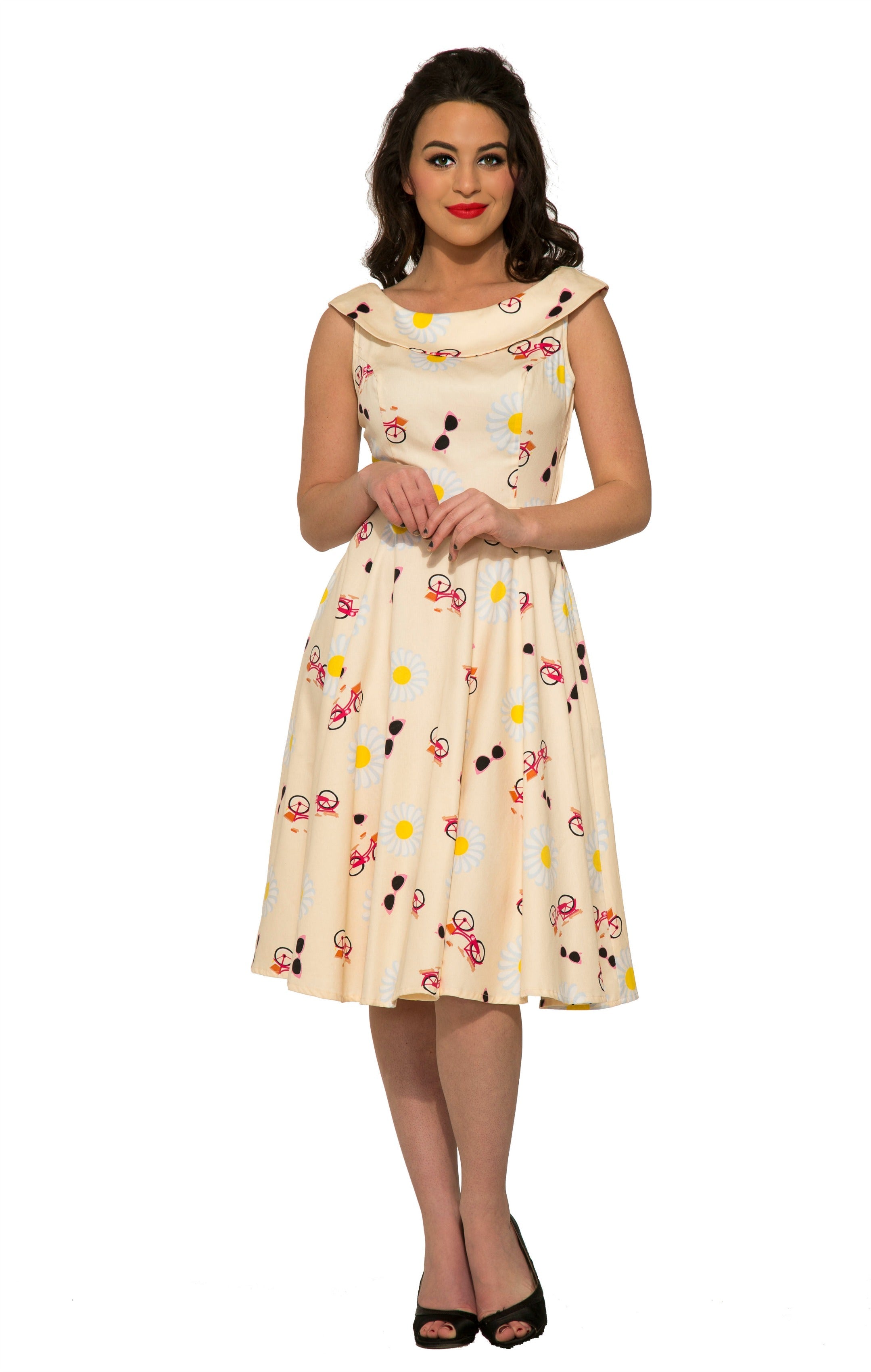 Sunnyside Lane Swing Dress - Flowy A-Line Summer Dress for Women | Perfect for Beach, Brunch & Date Nights