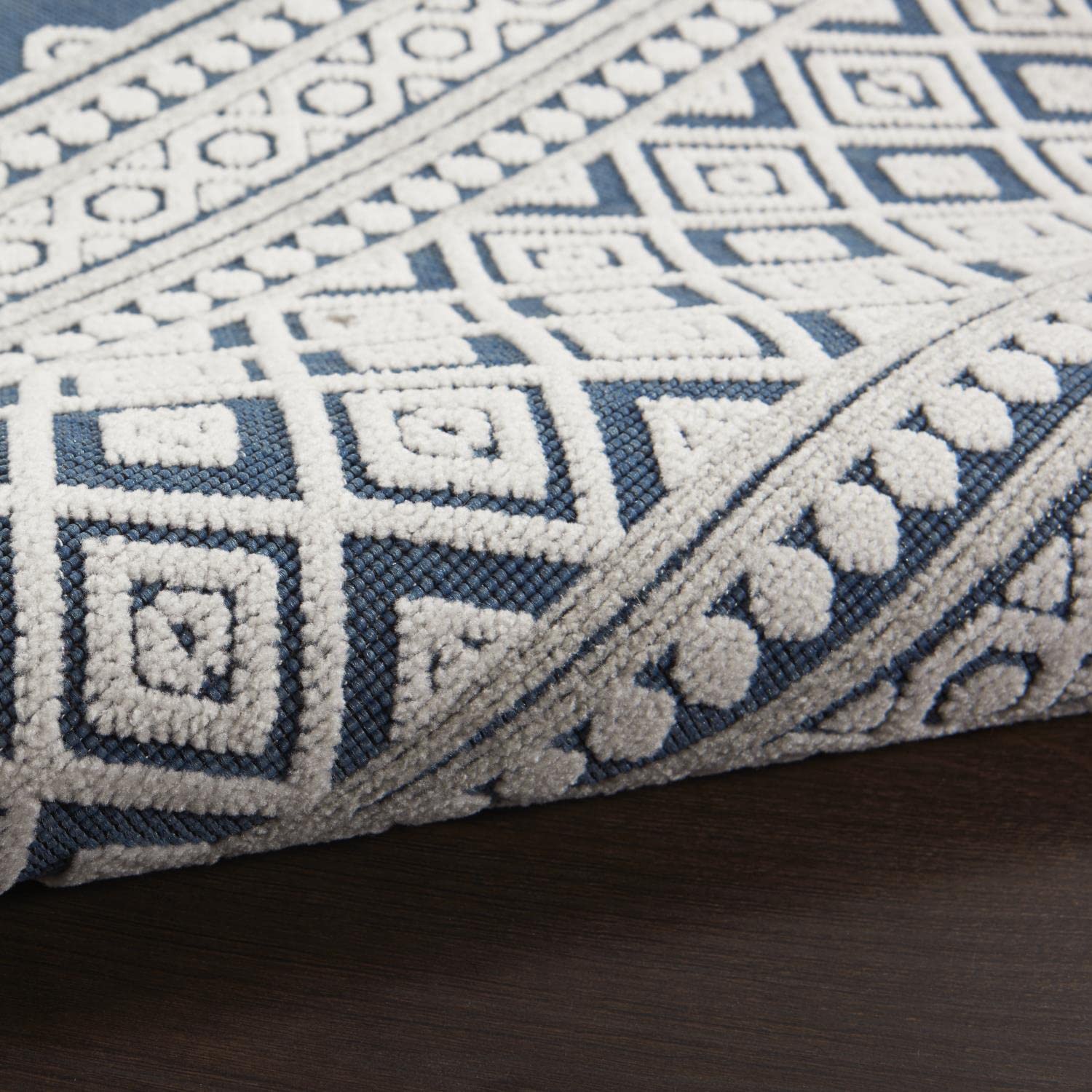 Nourison Calobra Modern Blue 2'2