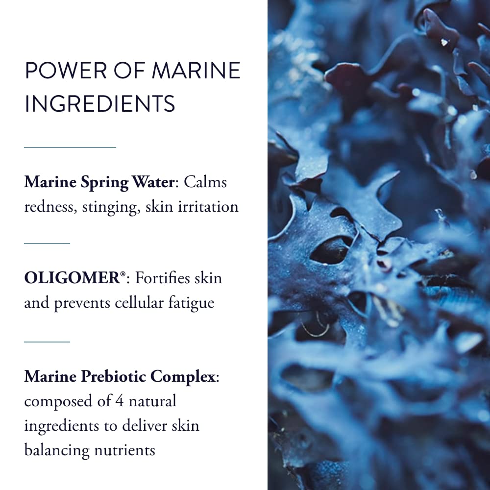 PHYTOMER Douceur Marine Soothing Moisturizing Face Cream for Sensitive & Dry Skin | Redness Relief & Hydration | Probiotic Skincare with Natural Ingredients | Vegan, Sustainable Formula | 50ml | Perfect for Daily Use & Post-Treatment Skin Recovery