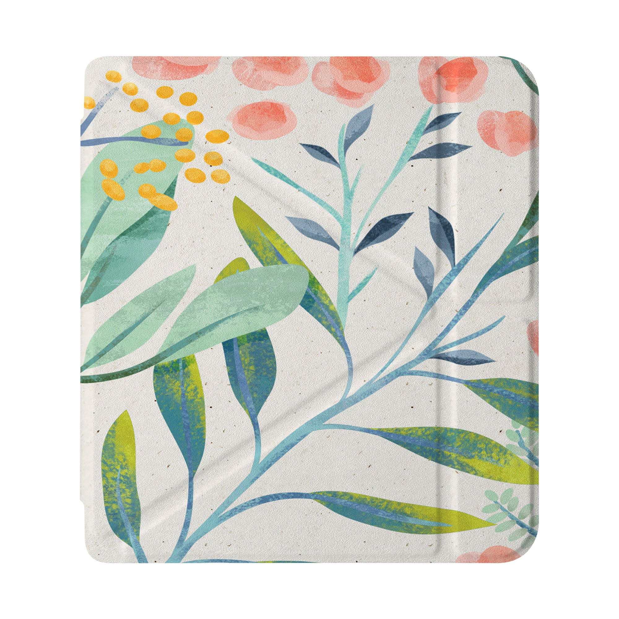 KOBO Case for E-Reader - Pink Floral Design Protective Cover | Perfect for Reading at Home, Travel & Commuting