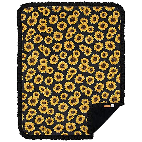 Bb Sunflowers on Black