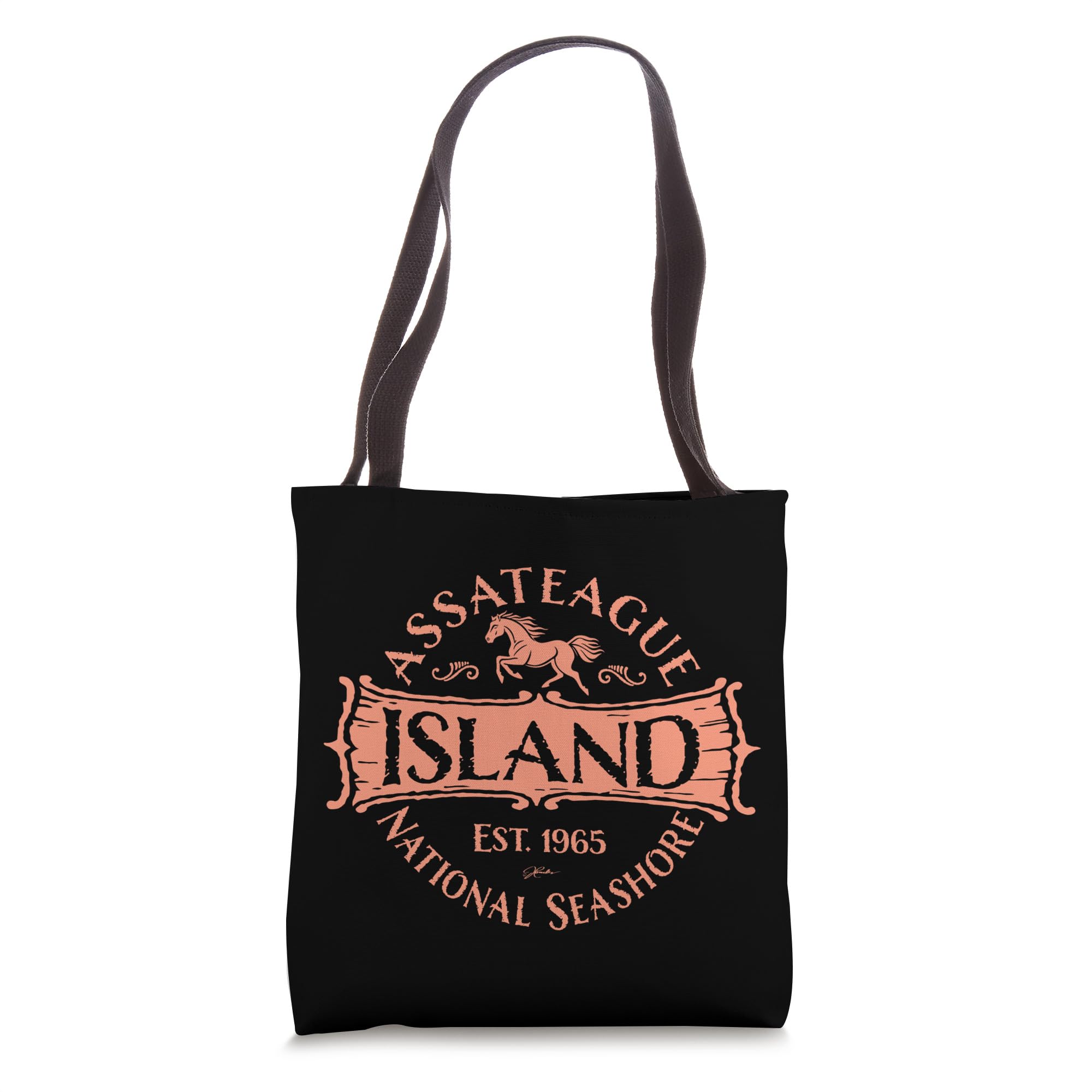 JCombs: Assateague Island National Seashore Tote Bag - Durable Canvas Beach Bag for Women & Men - Perfect for Travel, Shopping & Outdoor Adventures