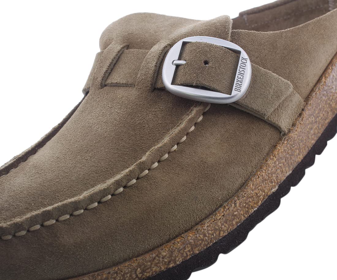 Birkenstock Buckley Gray Taupe Sandals Size 41 - Comfortable Cork Footbed & Adjustable Straps | Perfect for Casual Wear, Travel & Everyday Comfort