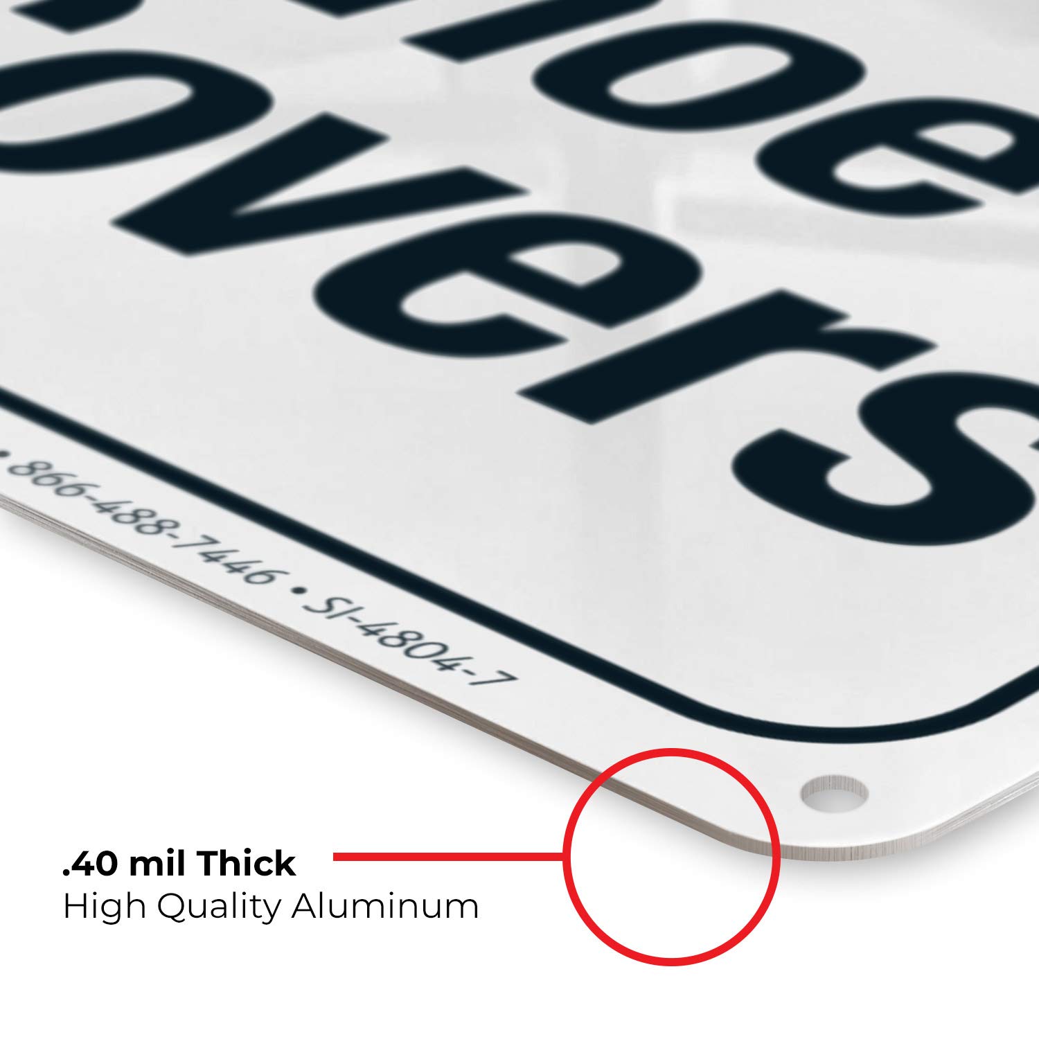 ANSI Compliant Shoe Covers Sign - 10x7 Inch Rust-Free .040 Aluminum Safety Notice Sign | Fade-Resistant for Indoor/Outdoor Use | Made in USA | Ideal for Hospitals, Labs & Clean Rooms