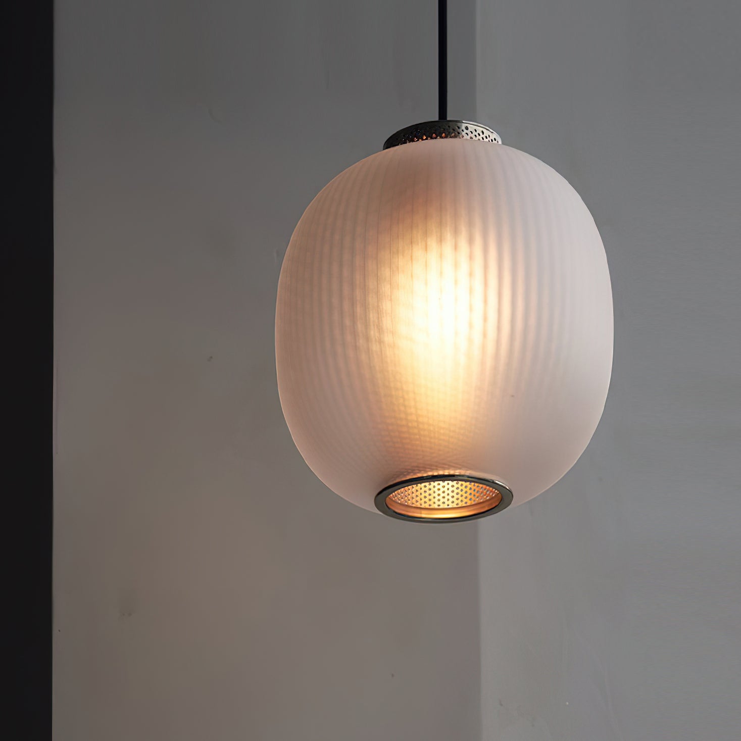 Bloom Glass Pendant Light - Modern Hanging Fixture for Kitchen Island, Dining Room & Bedroom Lighting | Dimmable LED Chandelier for Home Decor