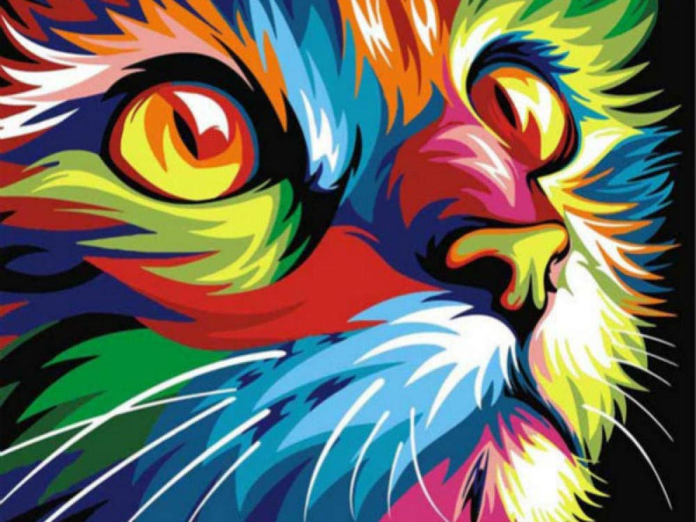 5D Diamond Painting Kit for Adults - Full Square Diamond Mosaic Art DIY Craft, Animal Diamond Embroidery Full Drill Stitch Kit (40x50cm) - Perfect for Home Wall Decor, Stress Relief & Creative Gift Idea