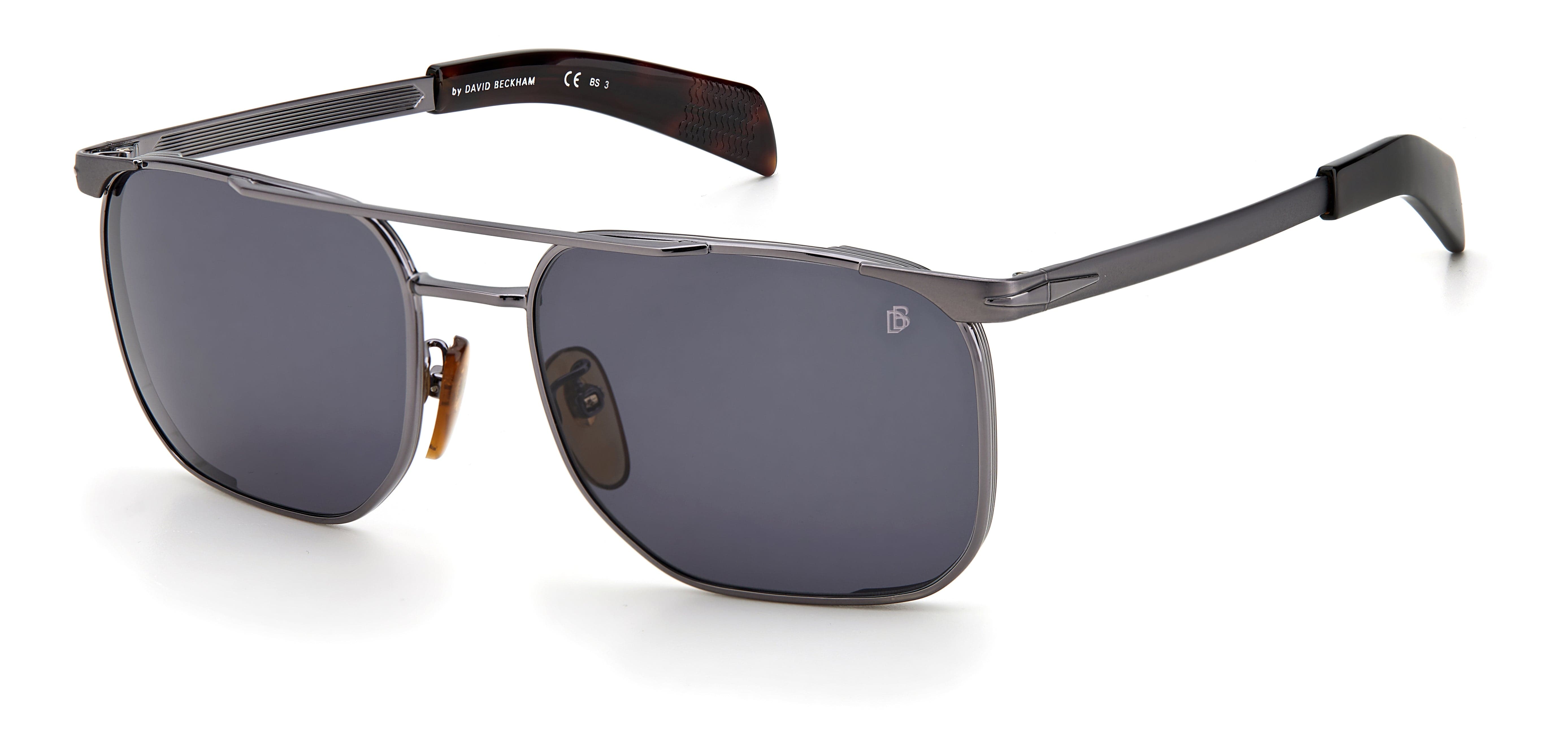 DAVID BECKHAM DB 7048/S KJ1 5618 Polarized Sunglasses for Men - UV Protection, Stylish Aviator Design - Perfect for Driving, Beach & Outdoor Activities