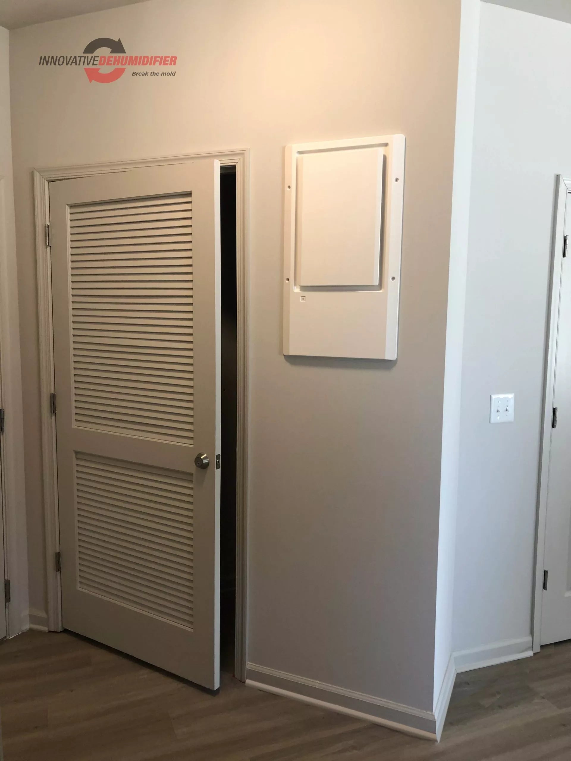 IW25 5 In-Wall Dehumidifier - Energy Efficient & Quiet Moisture Control for Basements, Bathrooms & Small Spaces
