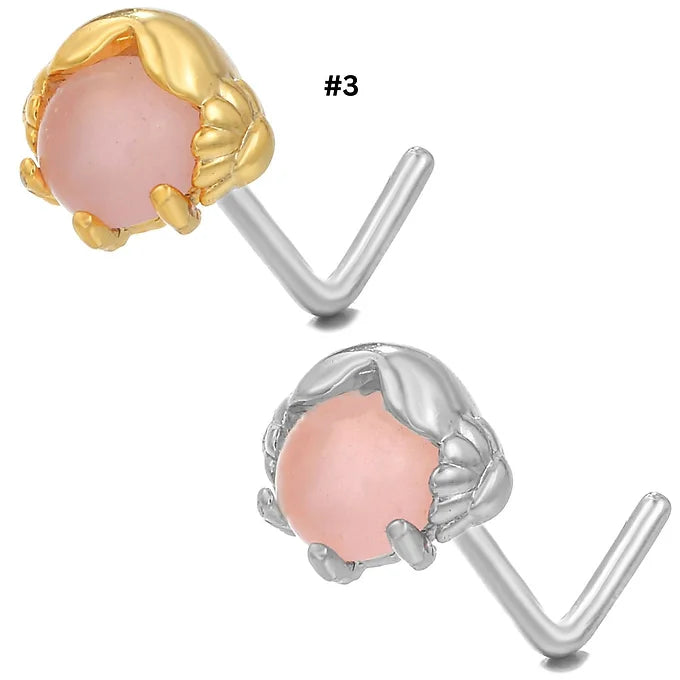 20G Surgical Steel Octopus Nose Ring - Hypoallergenic Body Jewelry for Cartilage & Nostril Piercings | Perfect for Everyday Wear & Alternative Fashion Styles
