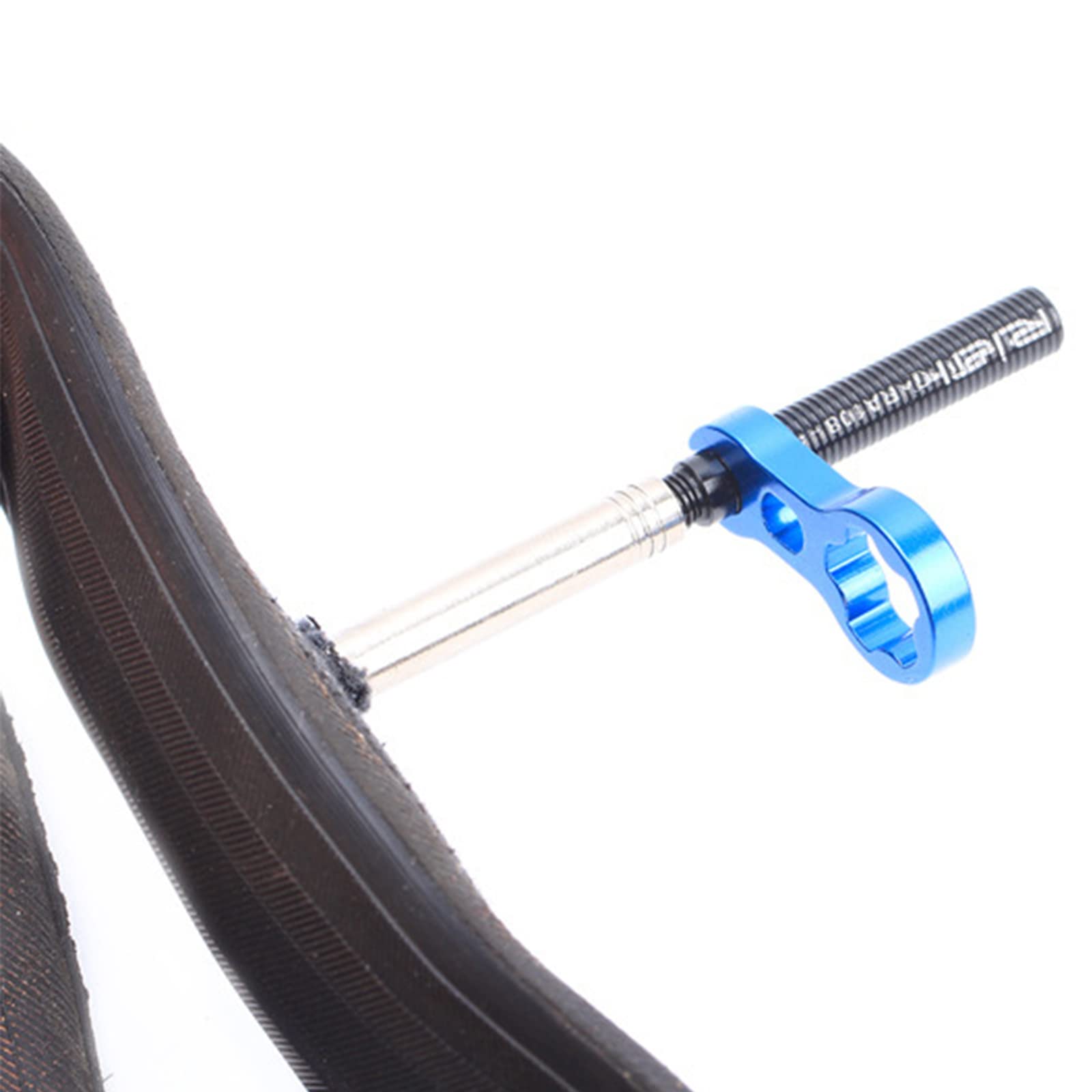 5PCS Bike Vacuum Tire Valve Nut Set - Presta Valve Nut Sealing Rings with Installation Wrench for Bicycle Repair and Maintenance - Perfect for Road Bikes, Mountain Bikes and Cycling Enthusiasts