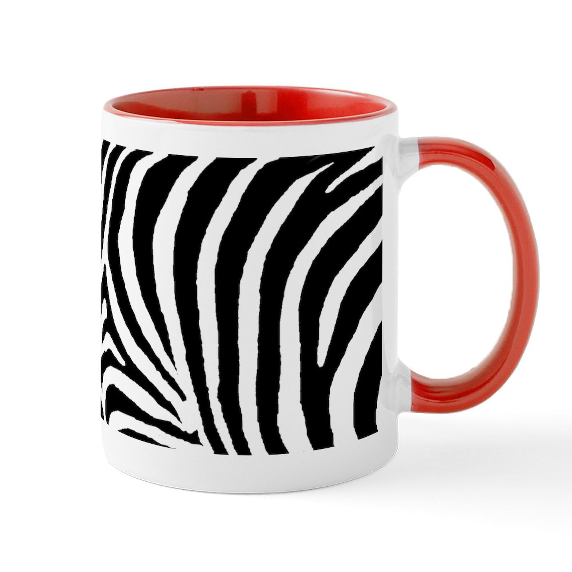 Zebra Stripe Ceramic Coffee Mug 11 oz (325 ml) - Perfect for Home, Office & Gifts | CafePress