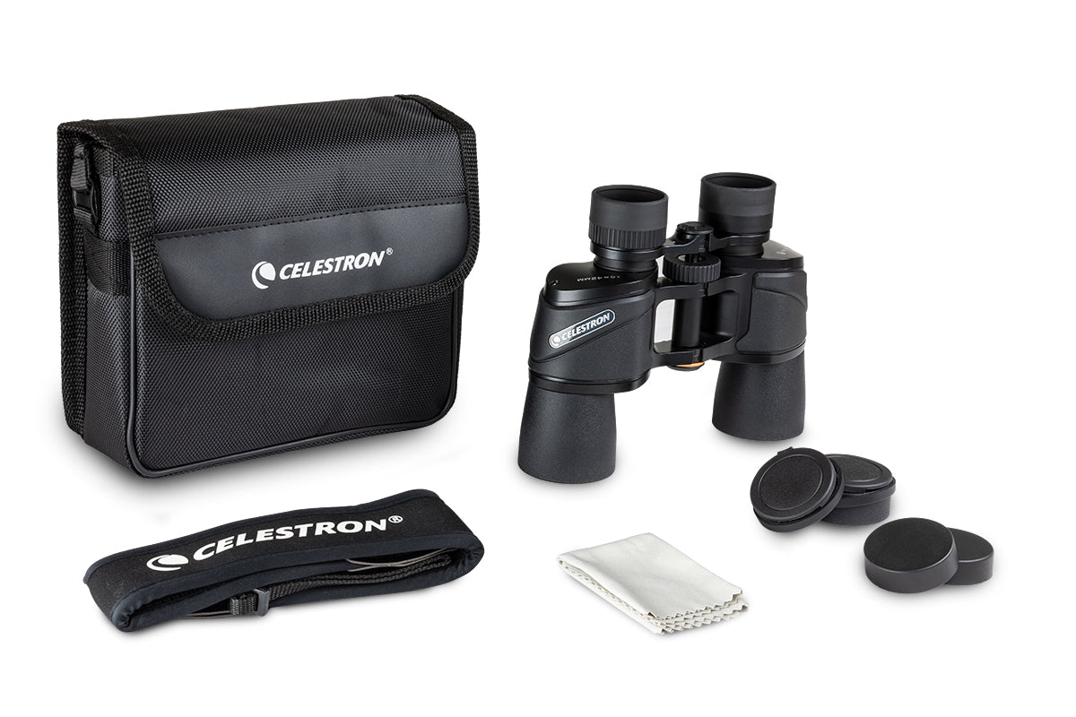 Ultima 10x42mm Porro Prism Binoculars for Bird Watching, Hunting & Outdoor Adventures - High Powered Waterproof Binoculars with Clear Optics & Comfortable Grip