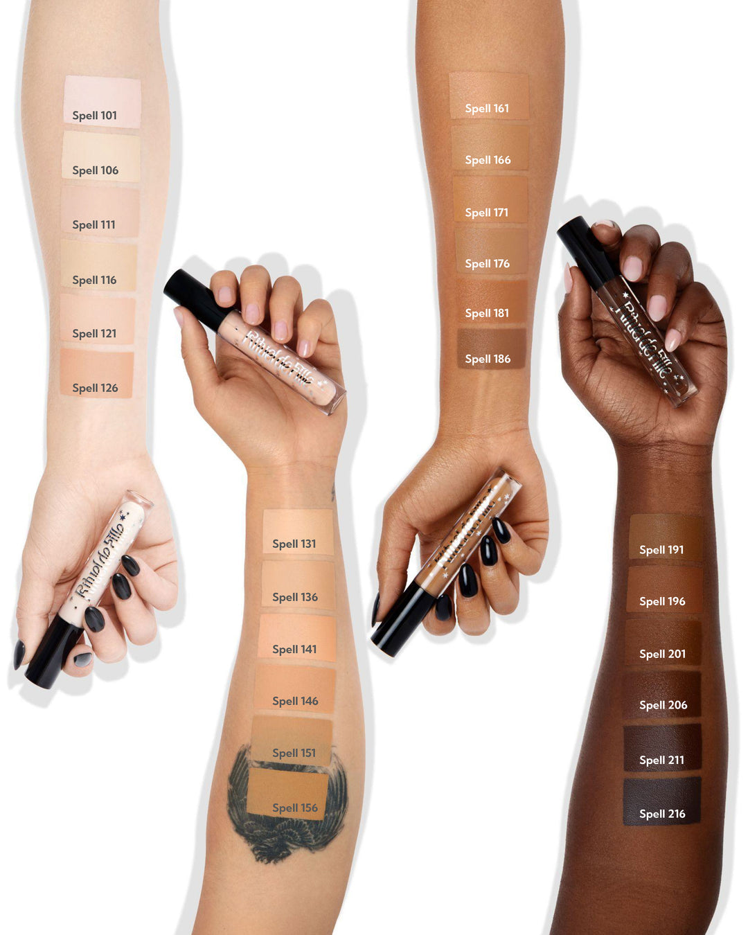 Rituel De Fille Soft Sorcery Weightless Serum Concealer - Full Coverage Liquid Concealer for Dark Circles & Blemishes - Natural Finish Makeup for Everyday Wear & Special Occasions