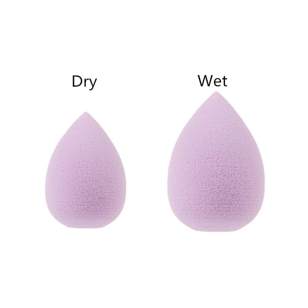 6PCS Purple Mini Makeup Sponge Set - Small Beauty Blender for Foundation, Concealer, Powder & Eyeshadow - Highlight & Contour Sponge for Flawless Makeup Application - Perfect for Travel & Professional Makeup Kits
