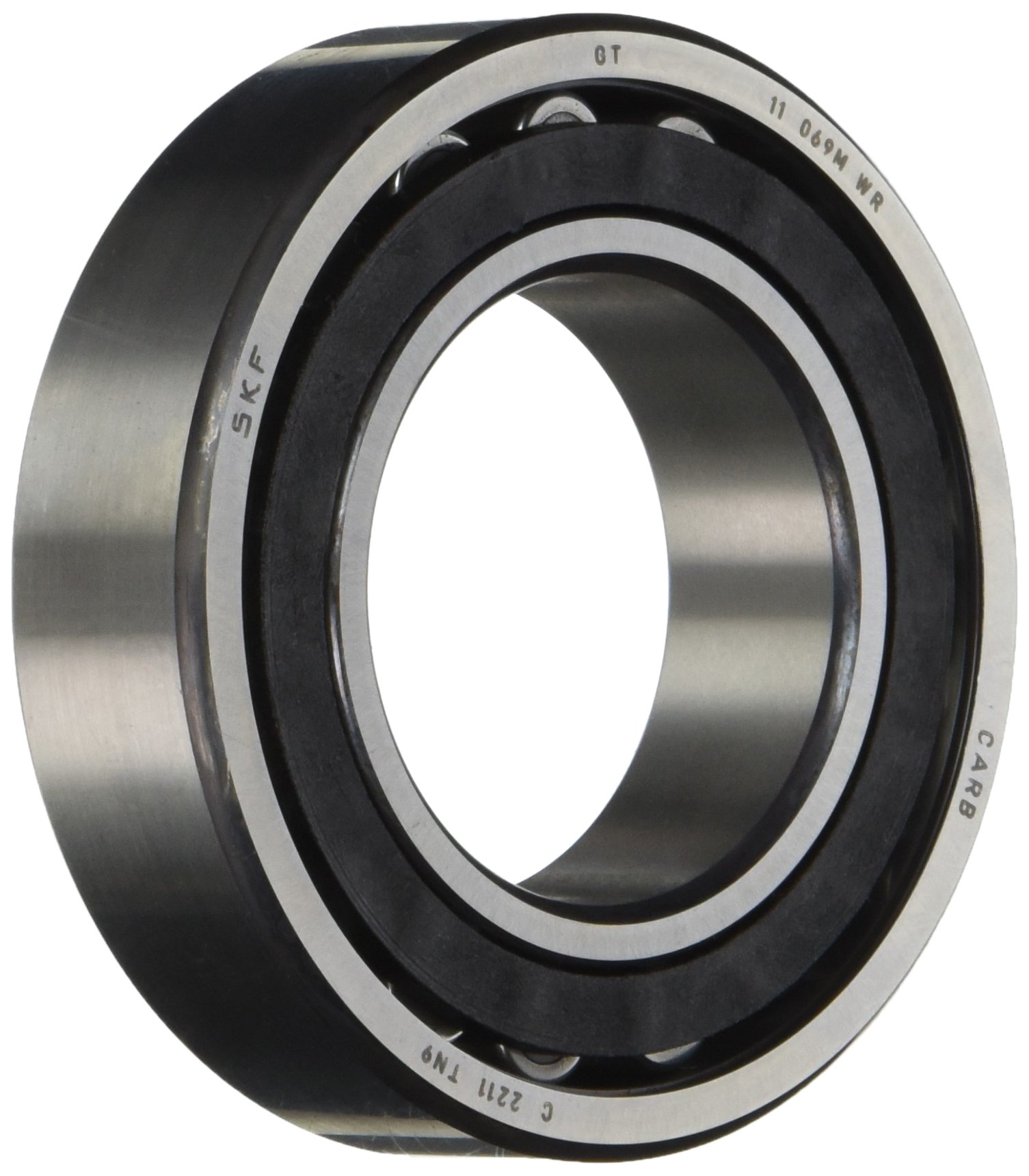 SKF C 2207 TN9 Carb Toroidal Bearing - Straight Bore, Unsealed, Nylon Cage, Normal Clearance - 35mm Bore, 72mm OD, 23mm Width - 80000N Static Load, 725000N Dynamic Load - Ideal for Industrial Machinery, Automotive Applications, and Heavy-Duty Equipment