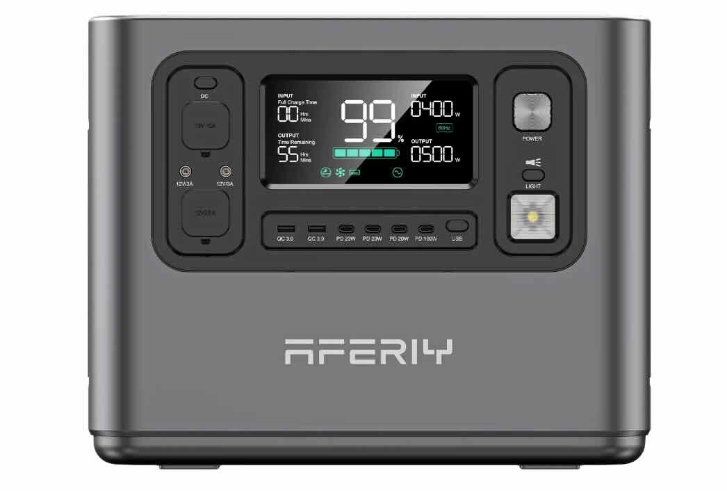AFERIY P010 800W Portable Power Station - Solar Generator for Camping, Outdoor Adventures & Emergency Backup Power
