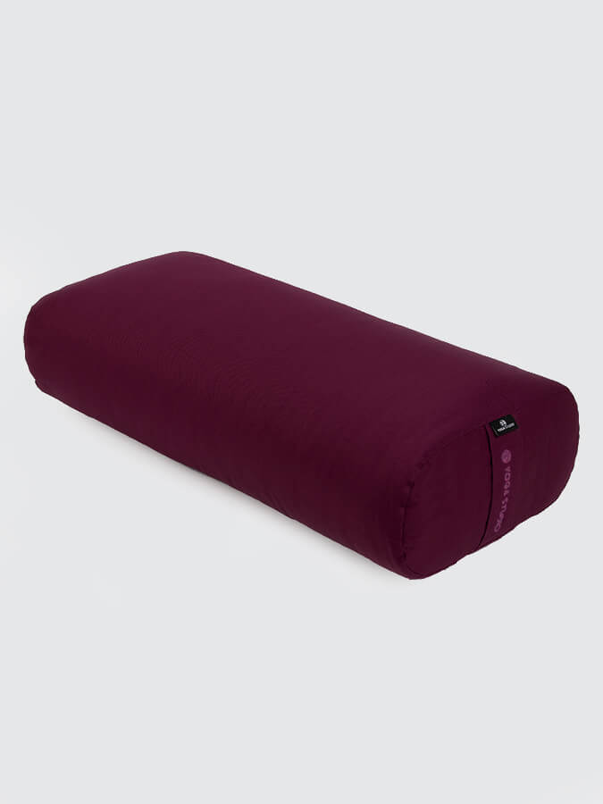 Premium Yoga Bolster Cushion - Lightweight Rectangular Meditation Pillow for Yoga Studio, Home Practice & Relaxation - Ideal for Yin Yoga, Restorative Poses & Stress Relief