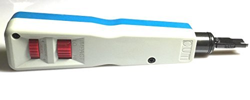 110/66 Punch Down Tool - Professional Network Cable Installation Tool for Ethernet, Cat5, Cat6 - Perfect for IT Technicians & Home Networking Setup