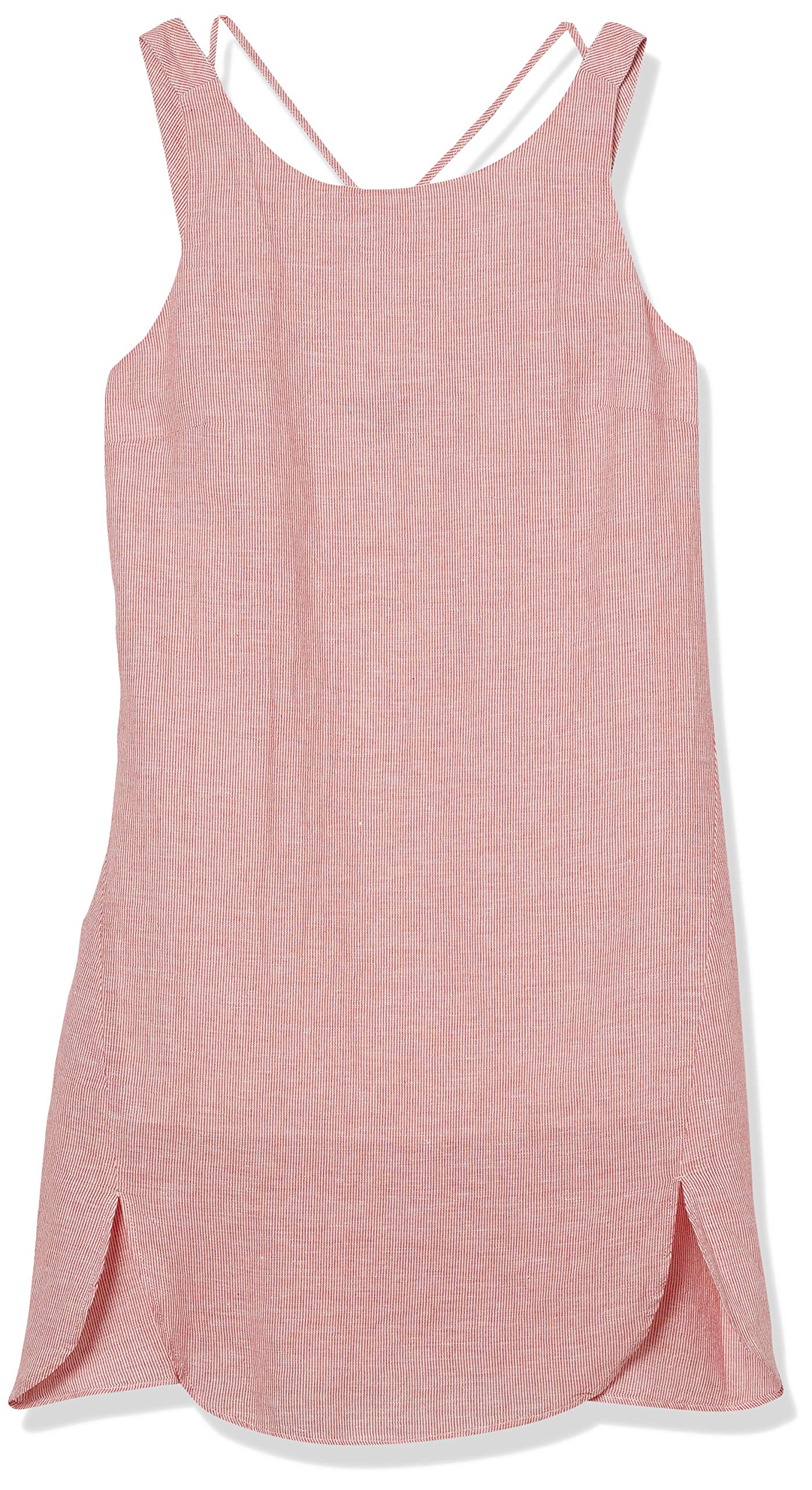 Armani Exchange Women's Sleeveless Linen Striped Dress - Breathable Summer Casual Dress for Beach, Office & Date Night
