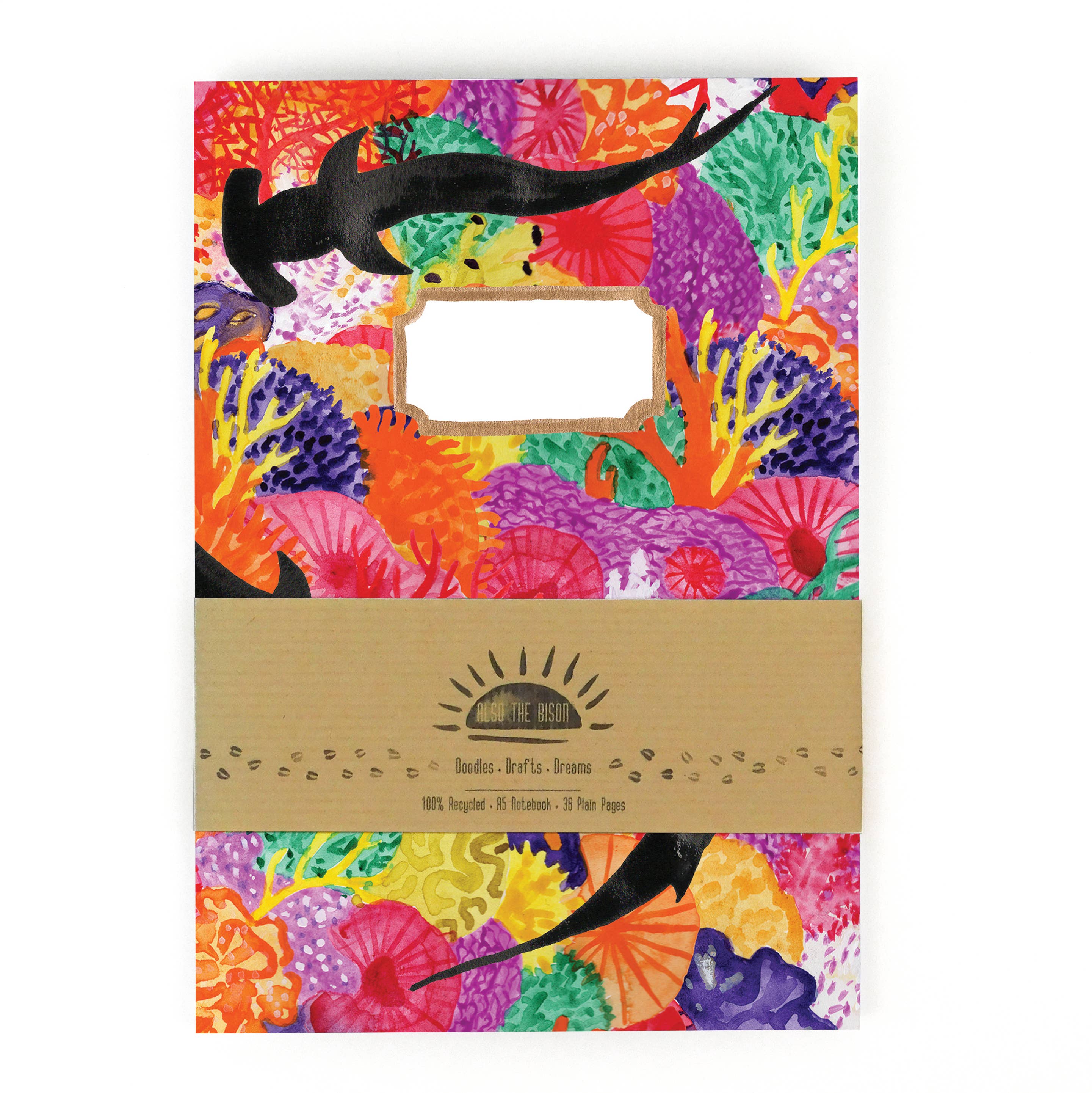 Anthozoa Coral Reef Notebook - Ocean Themed Journal for Writing, Sketching & Note Taking - Perfect for Marine Biologists, Scuba Divers & Ocean Lovers