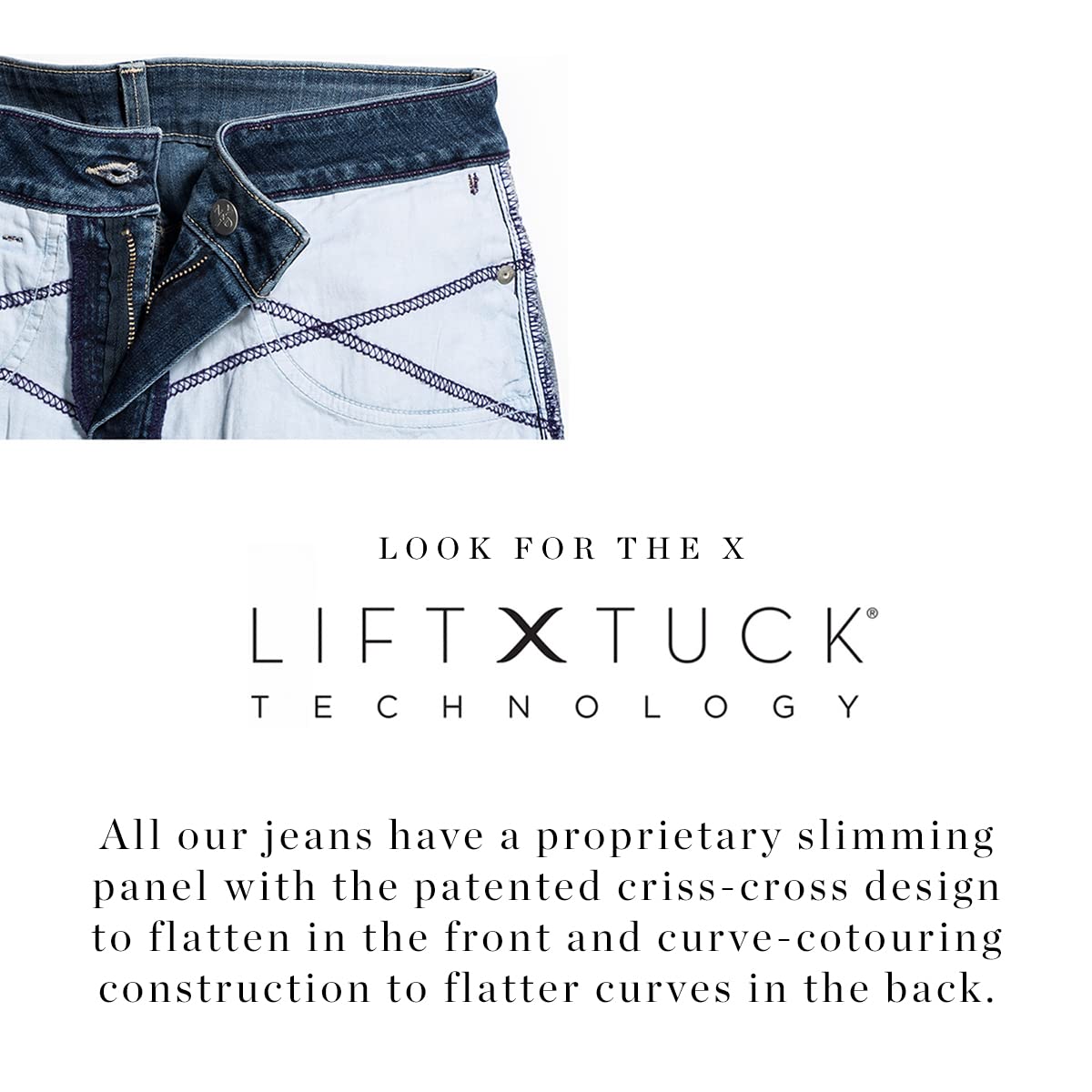 NYDJ Women's Plus Size Barbara Bootcut Jean - Stretch Denim Pants for Curvy Figures | Perfect for Work, Casual Outings & Everyday Comfort