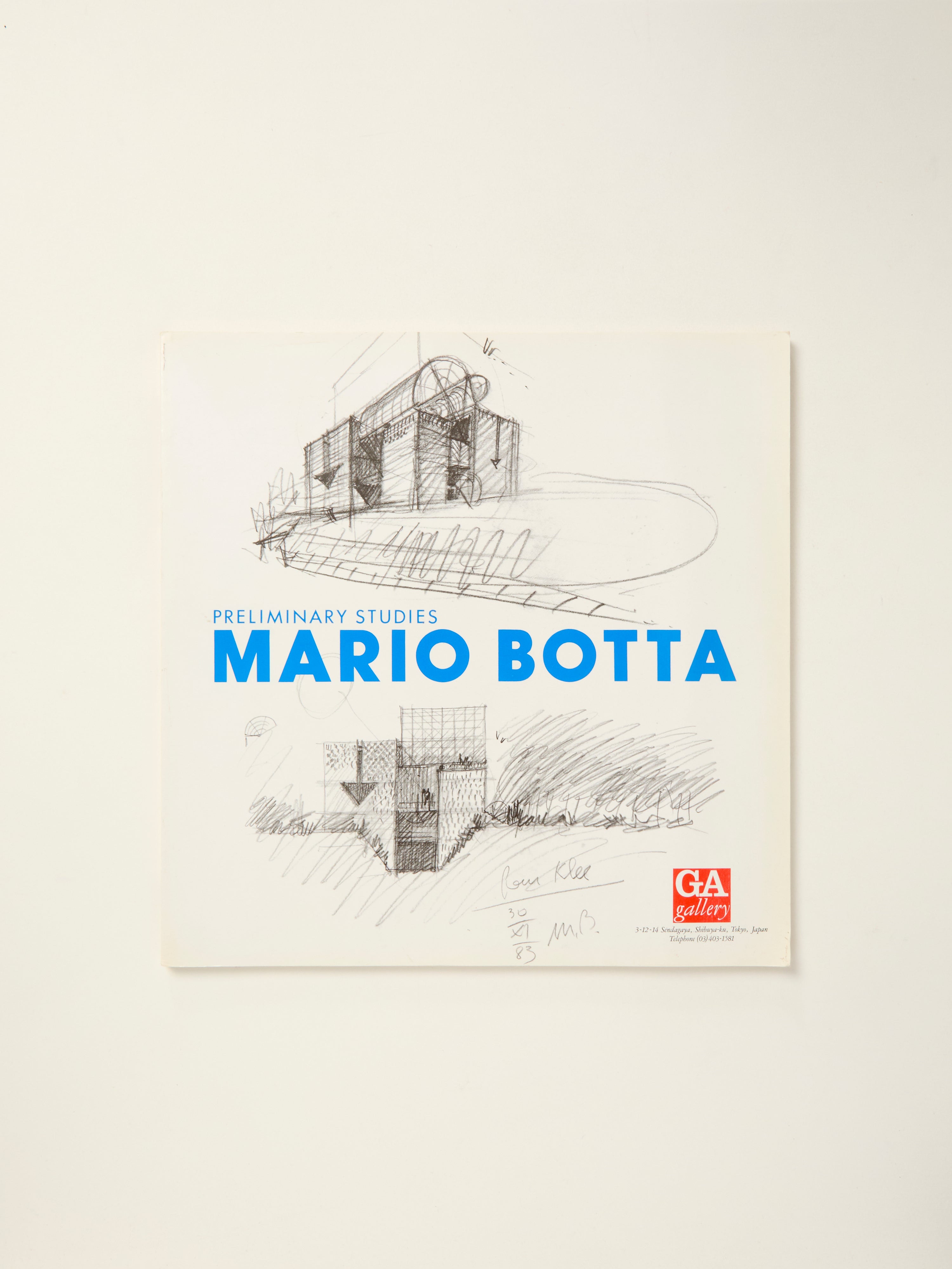 Mario Botta Architecture Books - Preliminary Studies & Design Concepts for Modern Homes and Offices