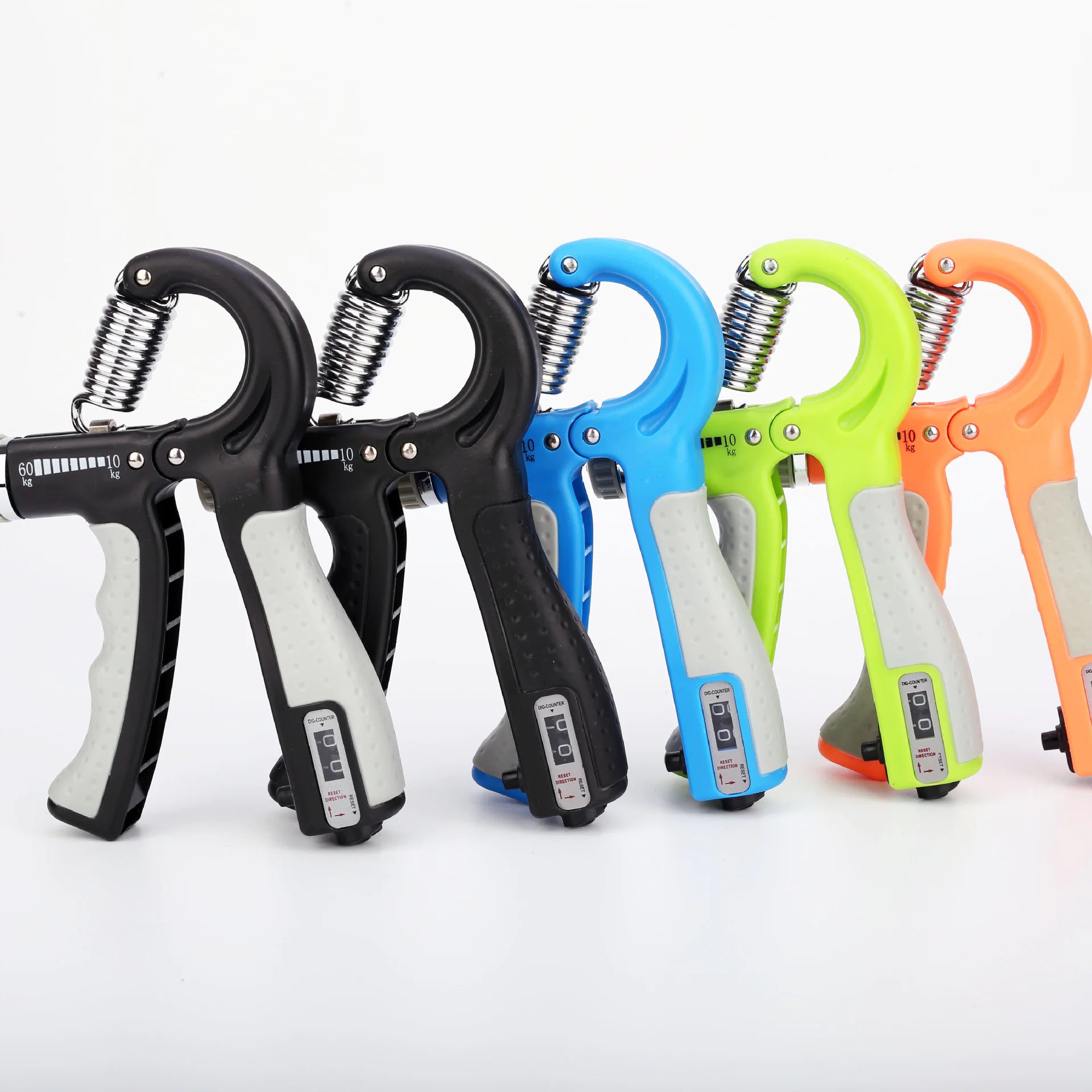 Adjustable Hand Grip Strength Trainer with Finger Exerciser - Improve Grip Strength & Finger Dexterity for Rock Climbing, Weightlifting & Rehabilitation Therapy