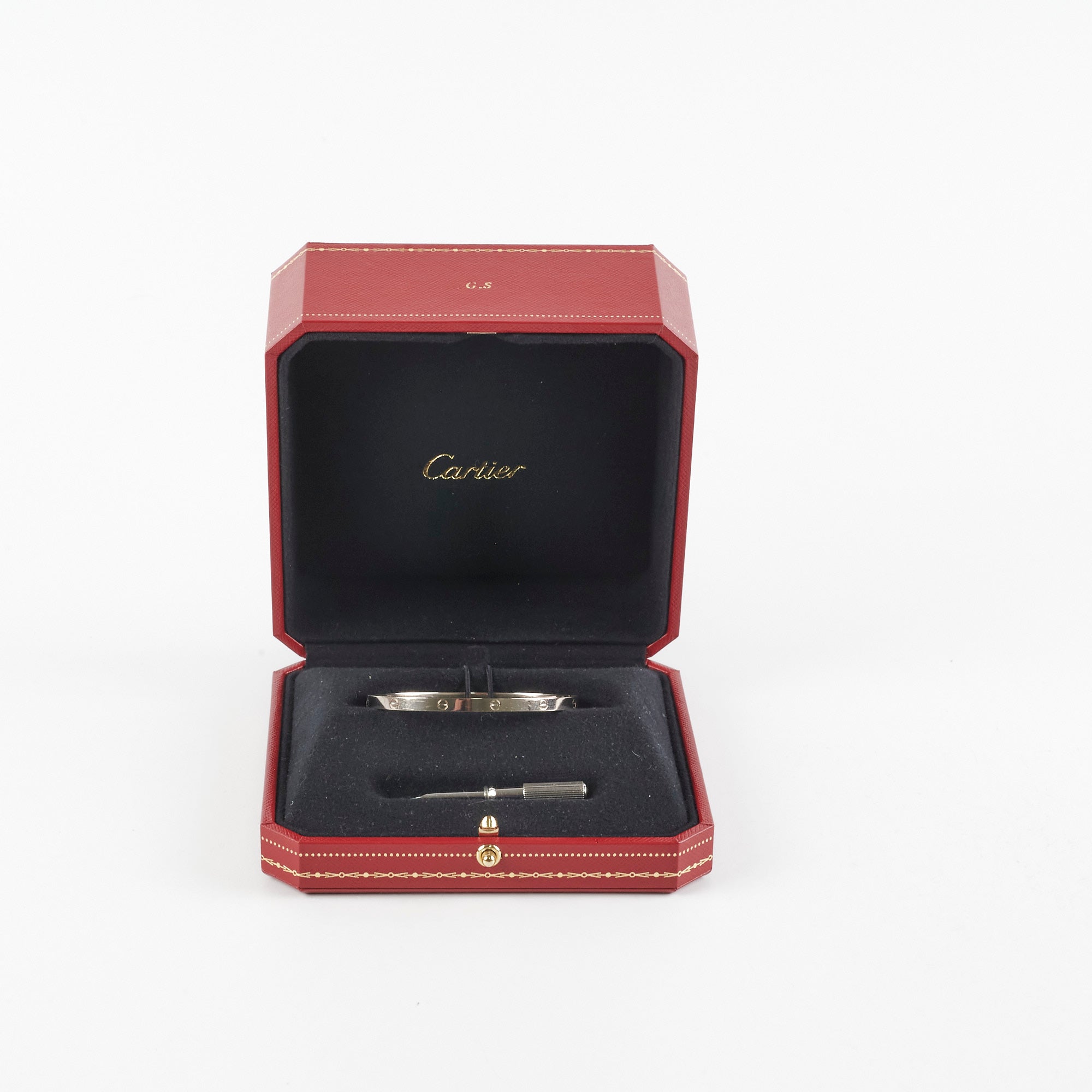 Cartier Small Love Bracelet 17 in White Gold - Elegant Jewelry for Women, Perfect for Weddings, Anniversaries & Special Occasions
