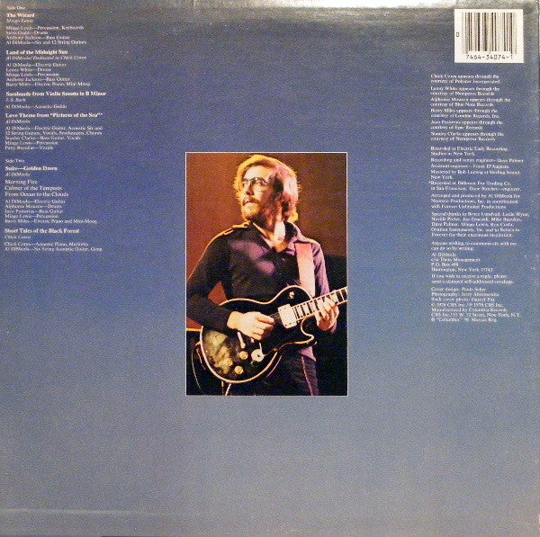 Al Di Meola - Land Of The Midnight Sun Vinyl LP Album (Reissue, VG+ Condition) - Rare Jazz Fusion Record for Collectors & Audiophiles - Perfect for Music Enthusiasts & Vinyl Collections