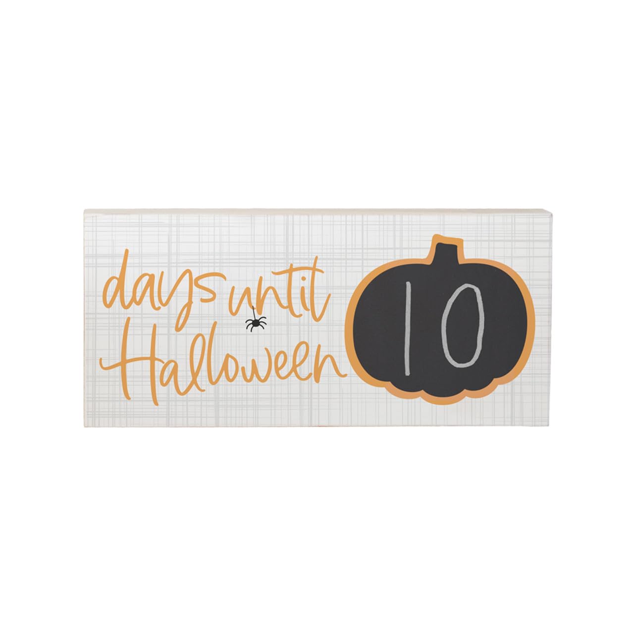 Simply Said, INC Erasable Halloween Countdown Chalk Board Sign - 12 x 5.5 Inch Days Until Halloween Decor - Made in USA - CHT1073 - Perfect for Home, Office & Classroom Halloween Decorations